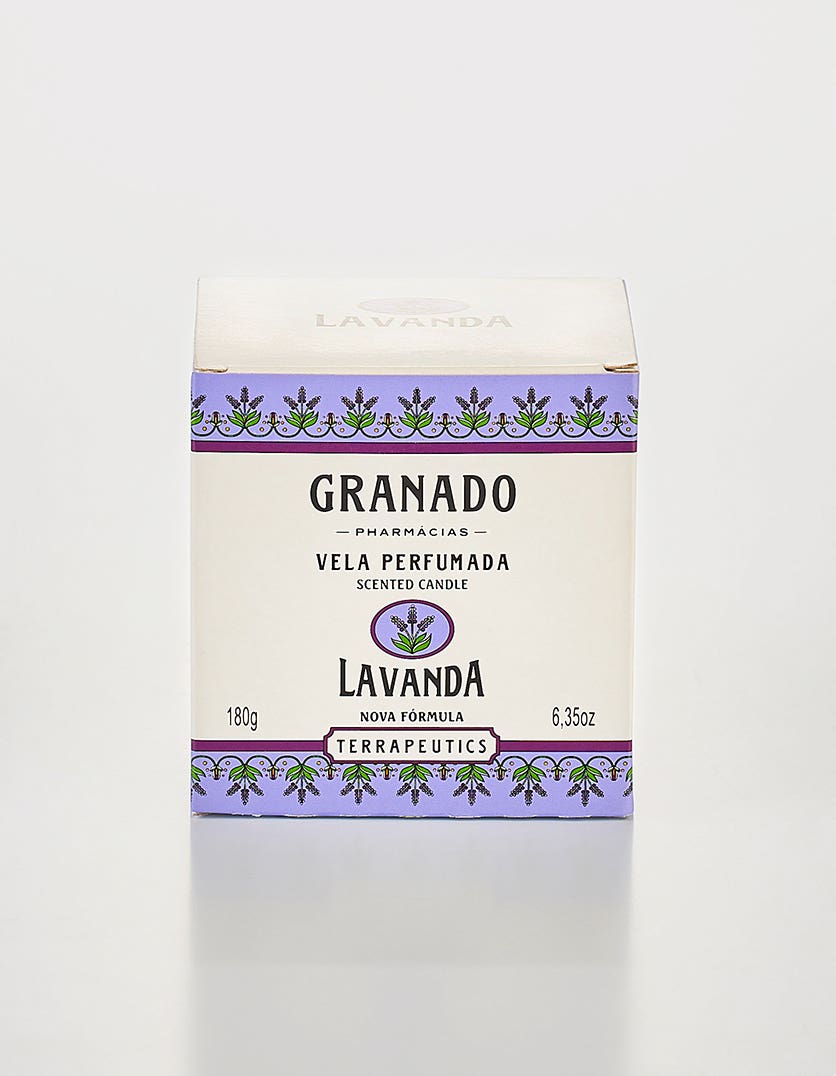 Vela Perfumada Granado Lavanda 180g