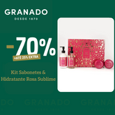 Kit Sabonetes & Hidratante Rosa Sublime