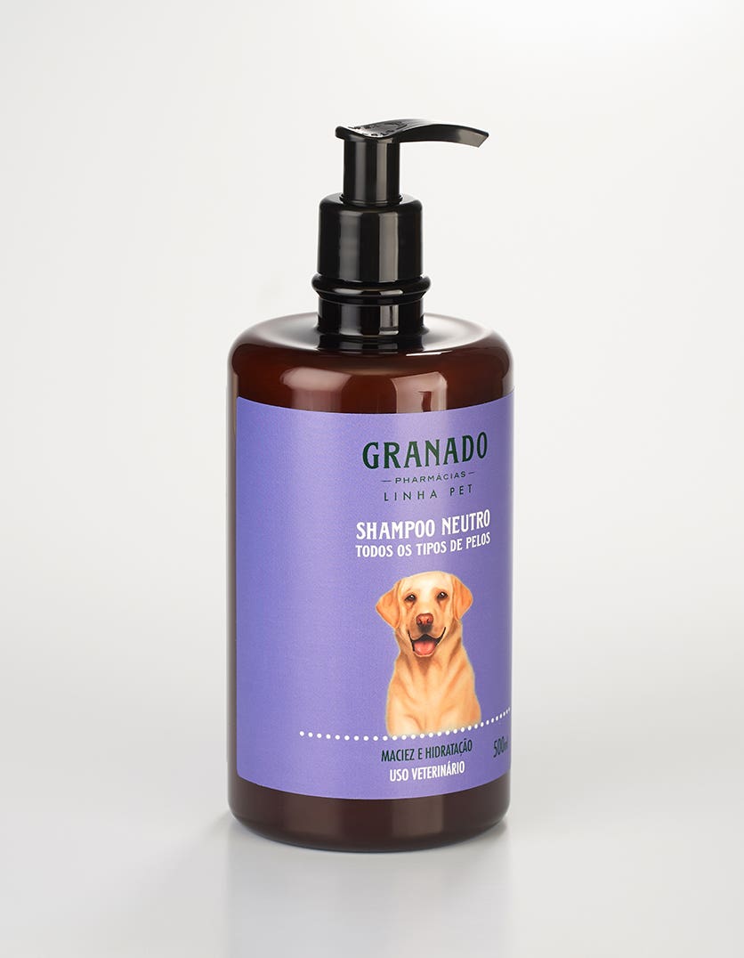 Shampoo Pet Neutro Granado 500ml