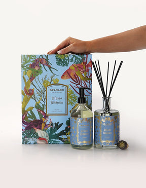 Duo Difusor de Ambientes & Sabonete Líquido Infusão Botânica 500ml
